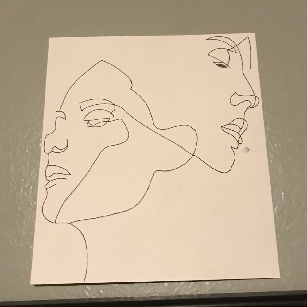 One line drawing